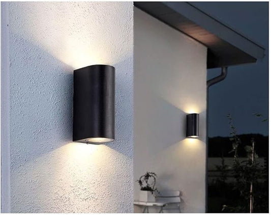 Aplique de pared tipo foco con doble luz